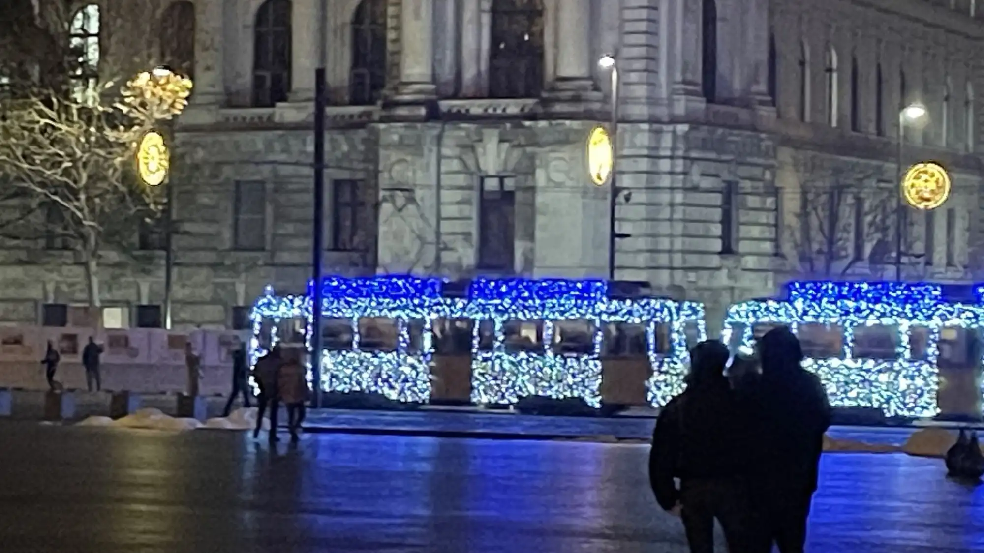 Budapest Christmas Tram