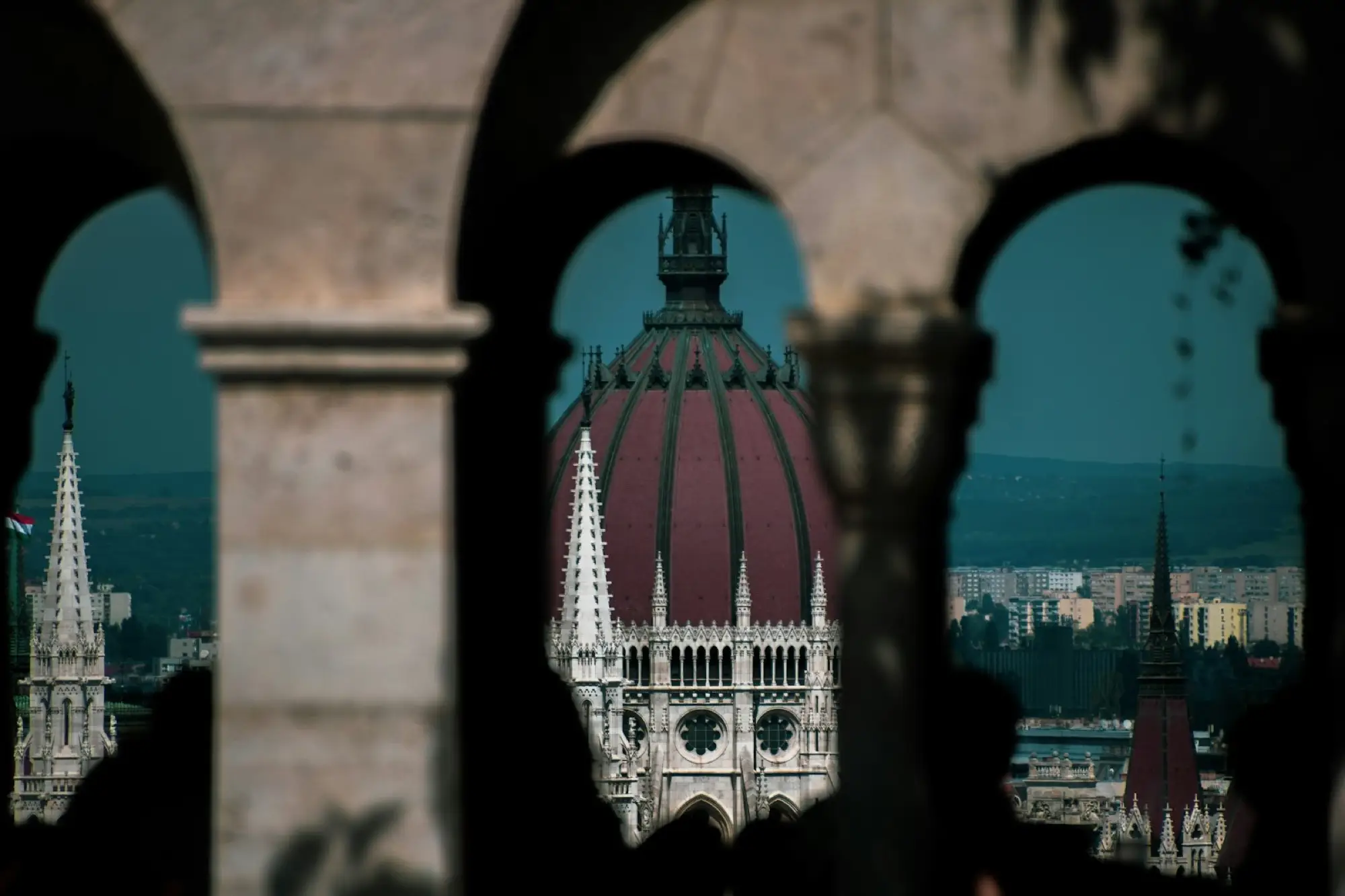 The Hungarian Parliament Building on the Danube