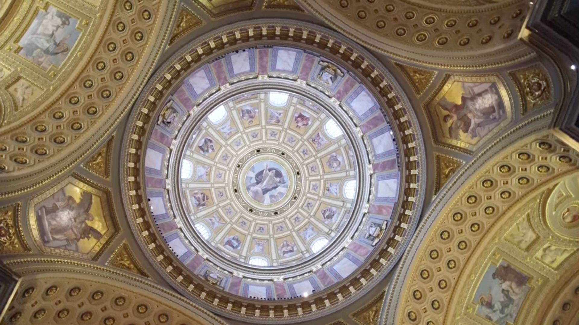 St. Stephen's Basilica ceiling